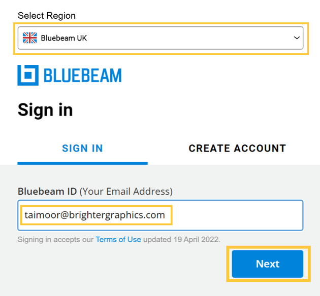 How to Sign in to Revu 21 with your BBID Brighter Graphics